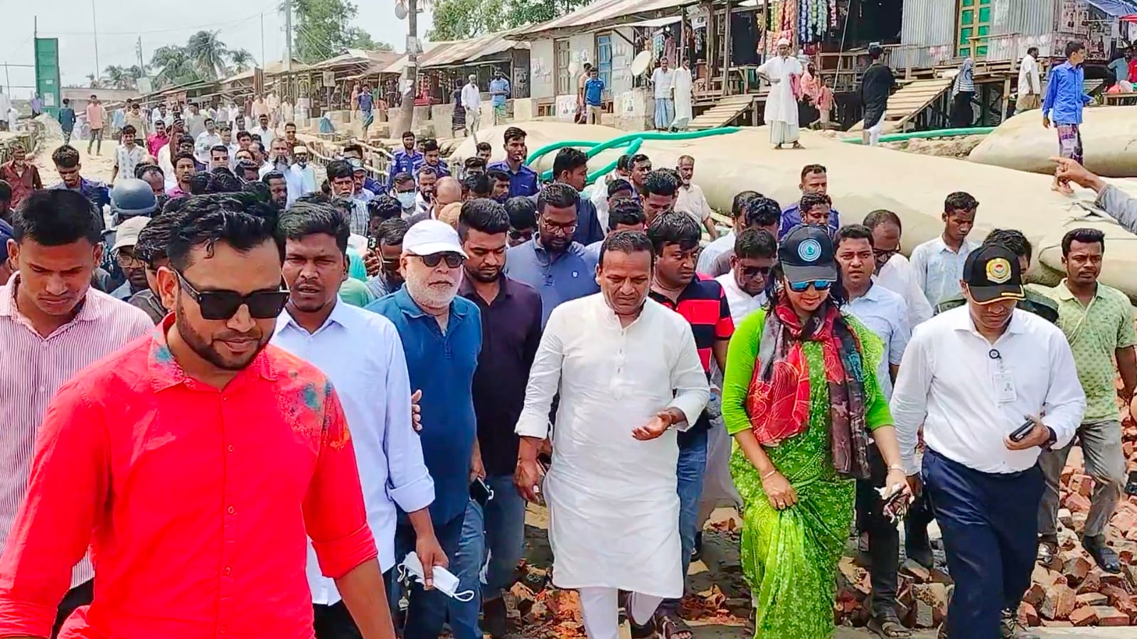 নৌ- ব্যবস্হাপনা উন্নয়নে সরেজমিনে এসেছি সব মানুষের স্বার্থে : প্রতিমন্ত্রী রাজীব আহসান