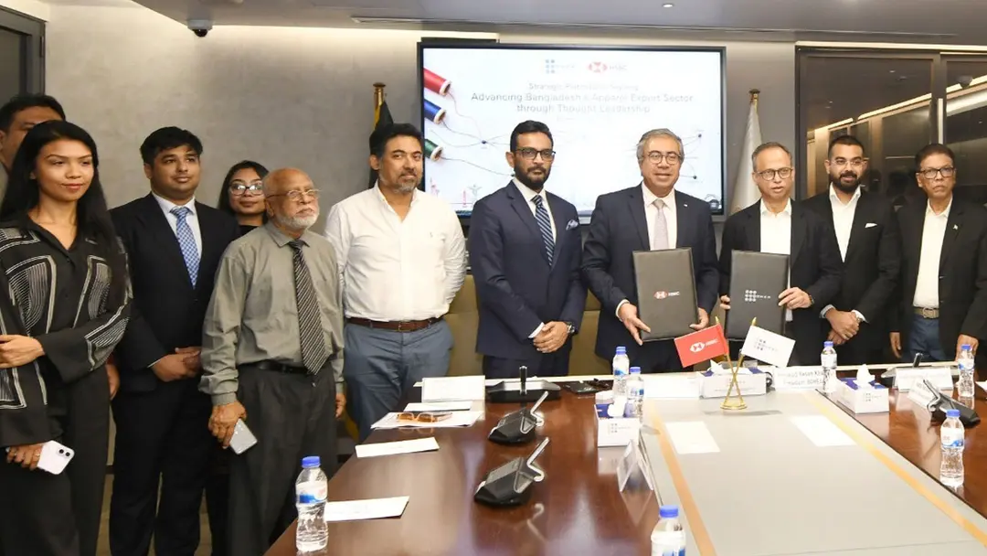 পোশাকের নতুন বাজার সম্প্রসারণে বিশ্বমঞ্চে একজোট বিজিএমইএ-এইচএসবিসি