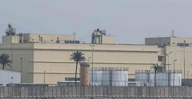 বাগদাদে মার্কিন দূতাবাসে ড্রোন ও রকেট বৃষ্টি