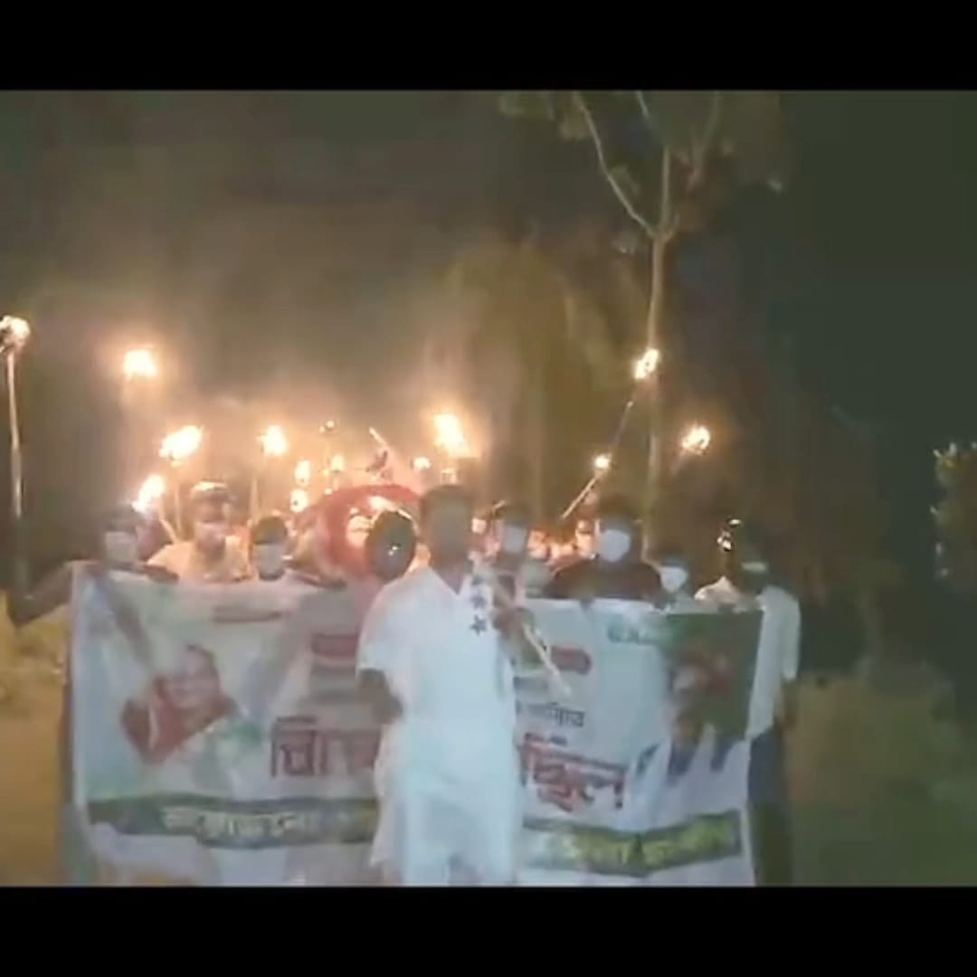 চুয়াডাঙ্গা মশাল মিছিলের ভিডিও ভাইরালের ২৪ ঘণ্টার মধ্যেই ছাত্রলীগ নেতা গ্রেপ্তার