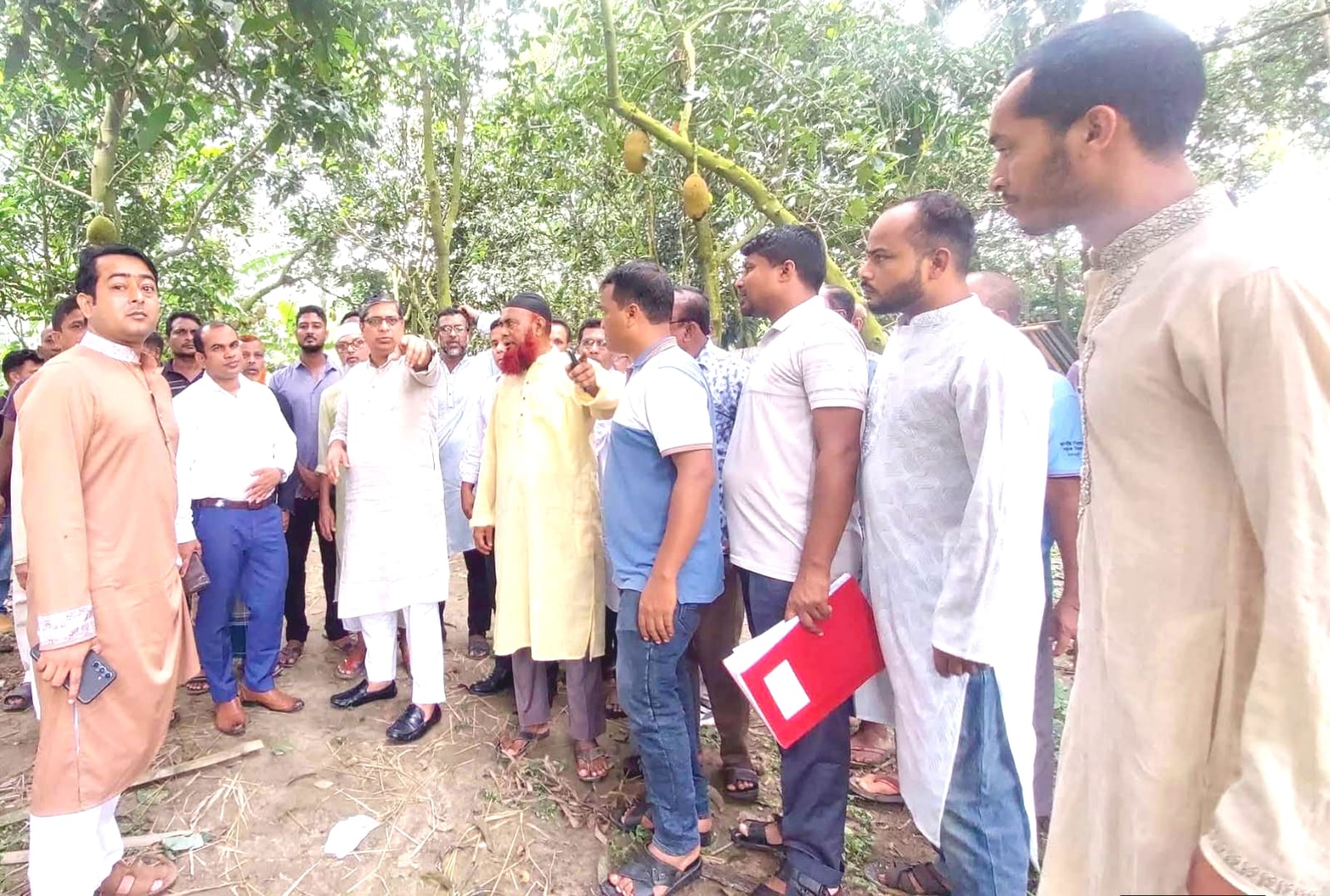 কিচকে কলেজের স্বপ্ন বাস্তবায়নের পথে, জায়গা পরিদর্শনে প্রতিমন্ত্রী