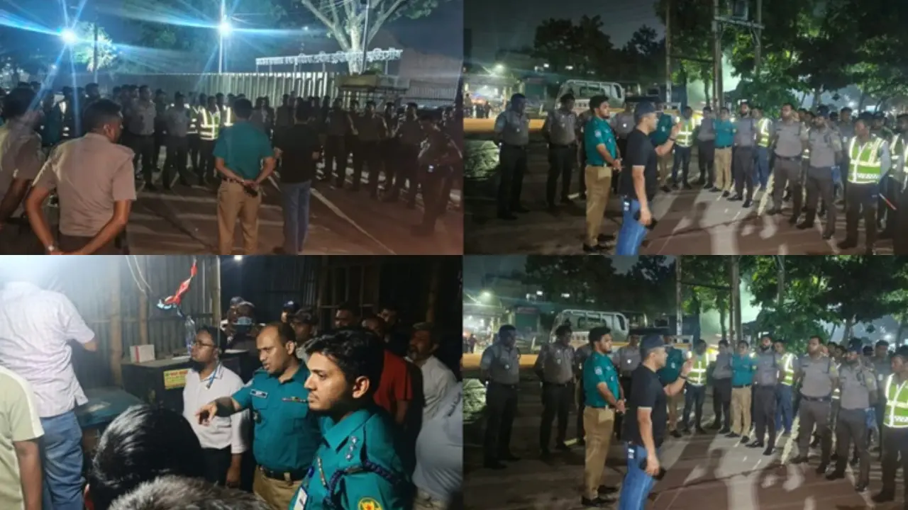 রায়েরবাজারে অবৈধ অটোরিকশা গ্যারেজে অভিযান, মালিক গ্রেপ্তার