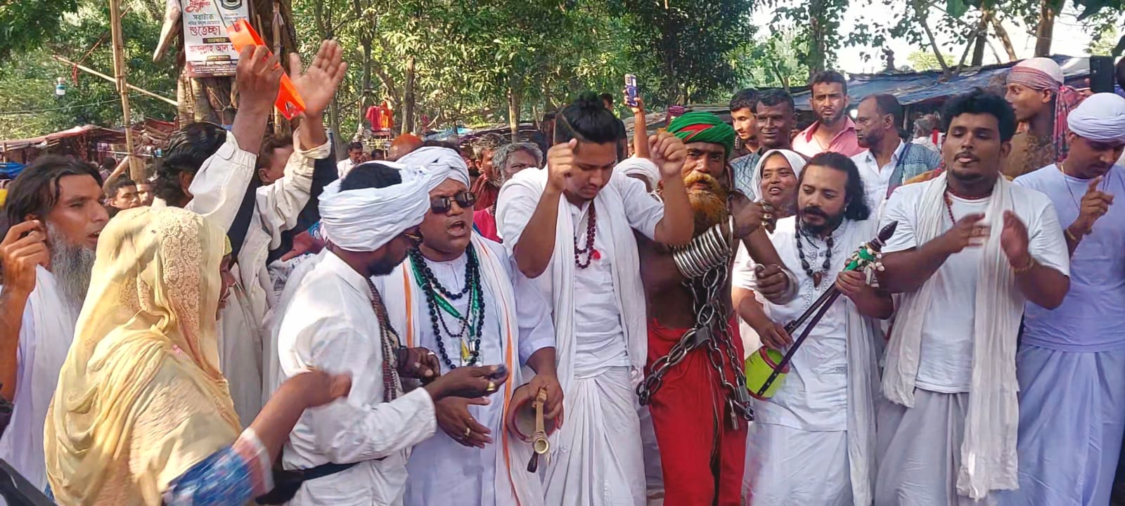 সাধু-বাউল-ভক্তের মিলনমেলায় মুখর মহাস্থান