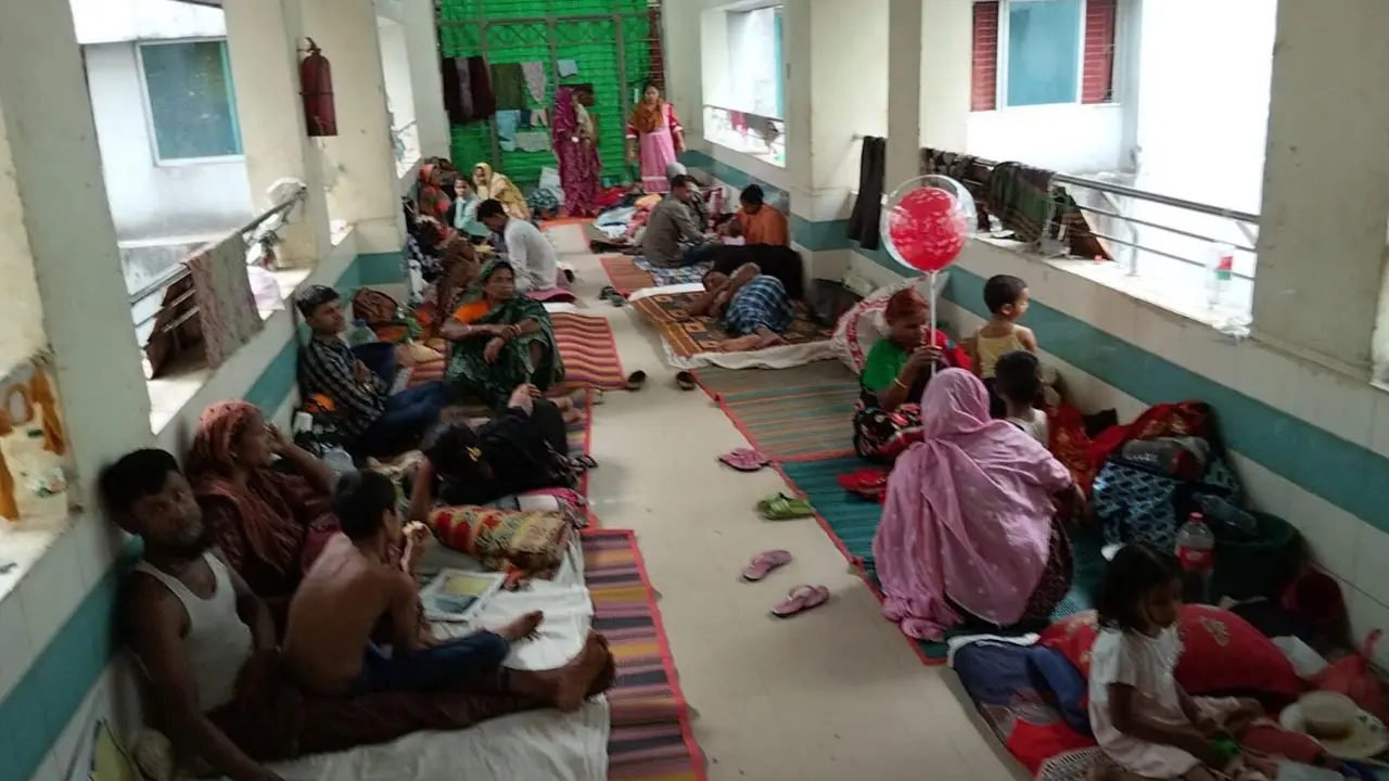 ময়মনসিংহ মেডিকেলে ২৪ ঘণ্টায় হামে আক্রান্ত ২১ শিশু ভর্তি