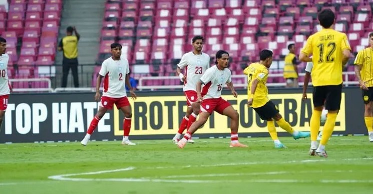 ৩ গোল খেয়ে বিপাকে বাংলাদেশ