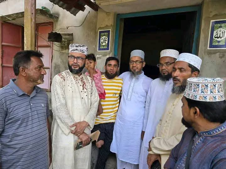 কর্মক্ষেত্রে পা হারানো ফেনীর জহিরের  কৃত্রিম পা সংযোজন ও চিকিৎসায় জামায়াতের সহায়তা