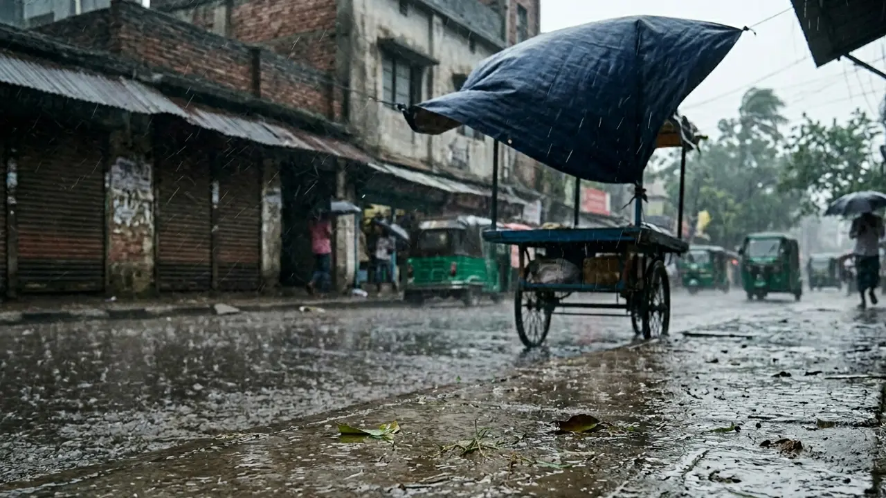 দুপুরের মধ্যে চার অঞ্চলে ঝড়ো হাওয়ার সতর্কতা, নদীবন্দরে ২ নম্বর সংকেত