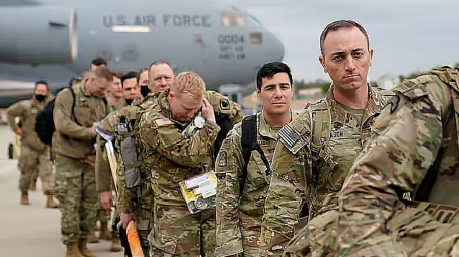 মধ্যপ্রাচ্যে পৌঁছাতে শুরু করেছে মার্কিন প্যারাট্রুপার