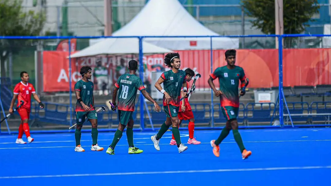 থাইল্যান্ডকে হারিয়ে হকিতে সপ্তম বাংলাদেশ