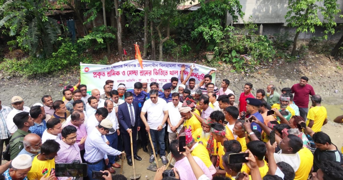 আগামী চার বছর ২০ হাজার কিলোমিটার নদী ও খাল খনন চলবে: প্রতিমন্ত্রী শাহে আলম