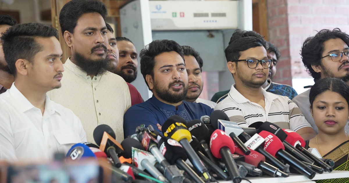 জুলাই গণঅভ্যুত্থান স্মৃতি জাদুঘর যেন দলীয় ইতিহাস চর্চার কেন্দ্র না হয়: নাহিদ ইসলাম