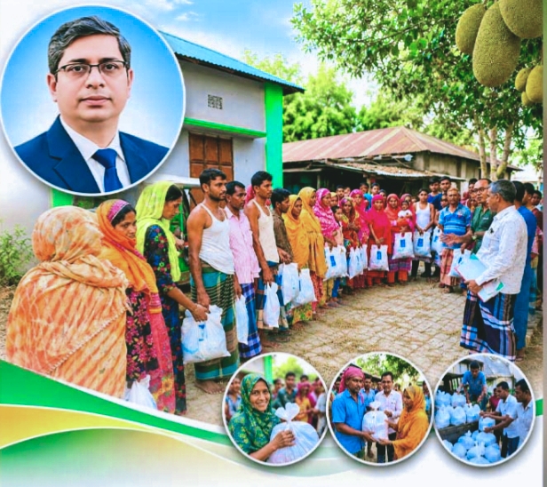 ঈদের আনন্দ পৌঁছালো অসহায়ের ঘরে