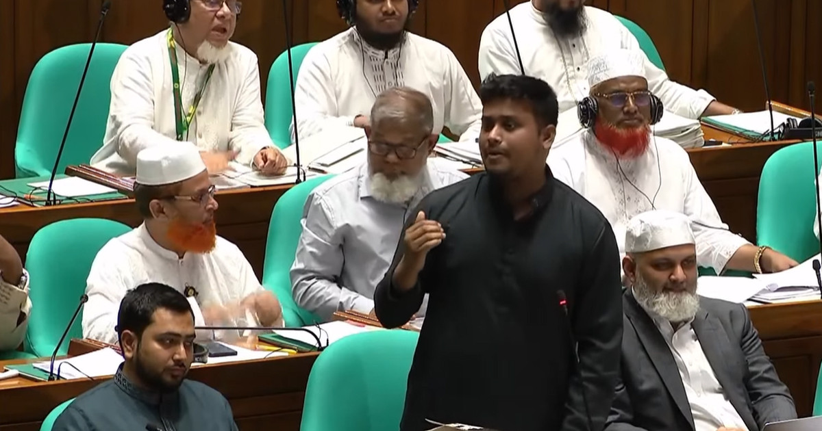 শুধু মত নয়, দ্বিমত প্রকাশেরও স্বাধীনতা চাই - সংসদে হাসনাত আব্দুল্লাহ