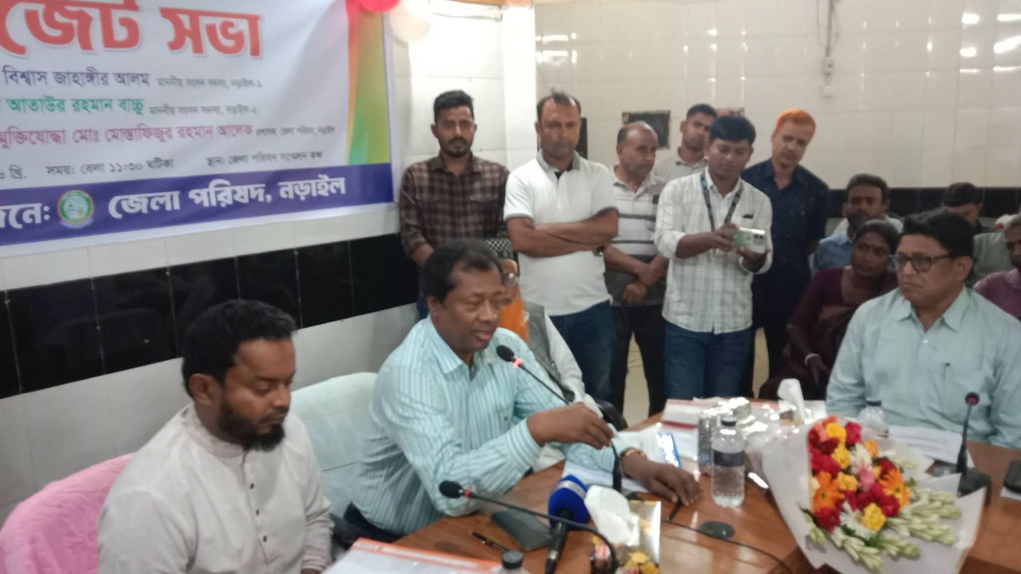 নড়াইল জেলা পরিষদের ৩৮ কোটি টাকার বাজেট ঘোষণা