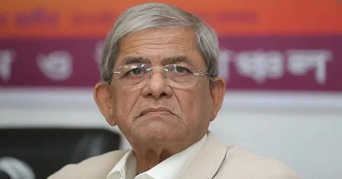 সেপ্টেম্বর বা অক্টোবর মাসে স্থানীয় সরকার নির্বাচন শুরু: মির্জা ফখরুল