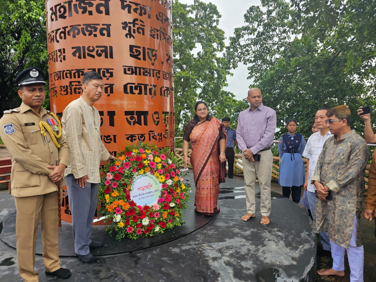 রাঙ্গামাটিতে জুলাই গণঅভ্যুত্থান দিবস পালিত, ‘জুলাই চেতনায় গড়বো দেশ, সবার আগে বাংলাদেশ’