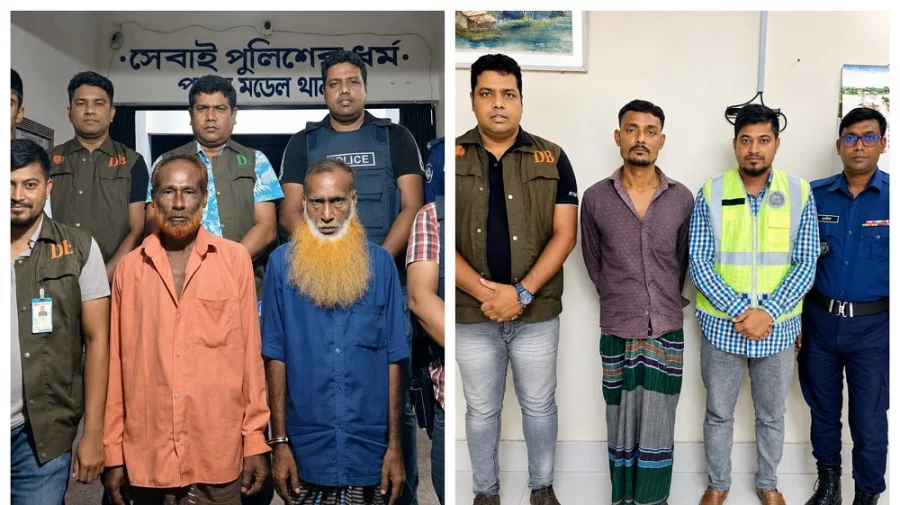 ডাকাতি মামলায় ডাকাত সর্দারসহ গ্রেপ্তার ৩, মালামাল উদ্ধার