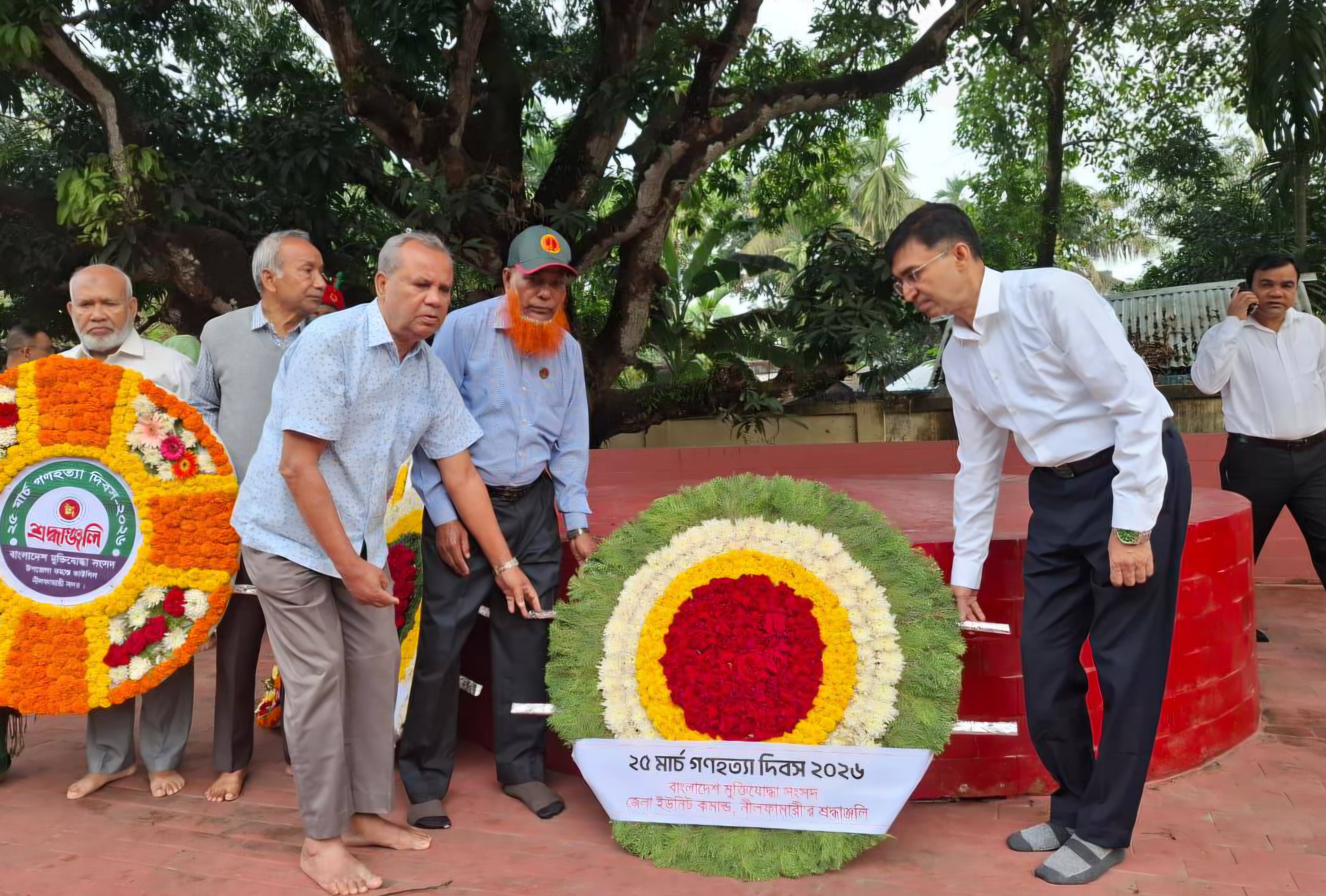 নীলফামারীতে গণহত্যা দিবস উদযাপন