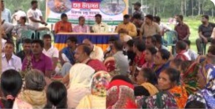 গাইবান্ধার তিন ইউনিয়নের সনাতন সম্প্রদায়ের মনোকষ্টের অবসান, উদ্বোধন হলো বারুনীতলা মহাশ্মশান
