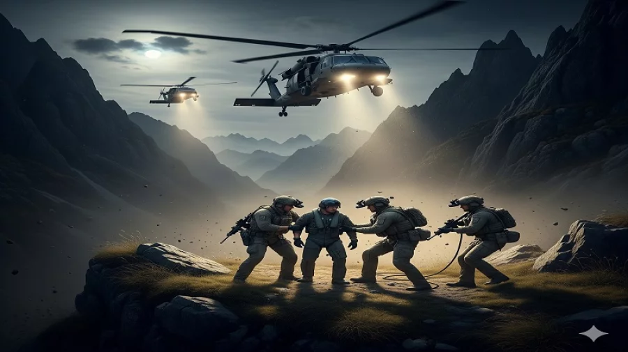 মার্কিন ক্রু কীভাবে ইরানের দুর্গম পাহাড় থেকে উদ্ধার হলো