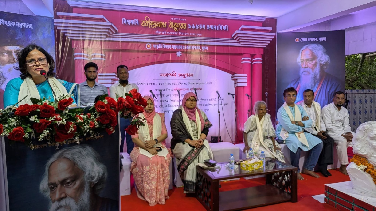 বিশ্বকবি রবীন্দ্রনাথ ঠাকুরের কৃষিজ্ঞান ছিল অত্যন্ত বিস্তৃত-খুলনা জেলা প্রশাসক