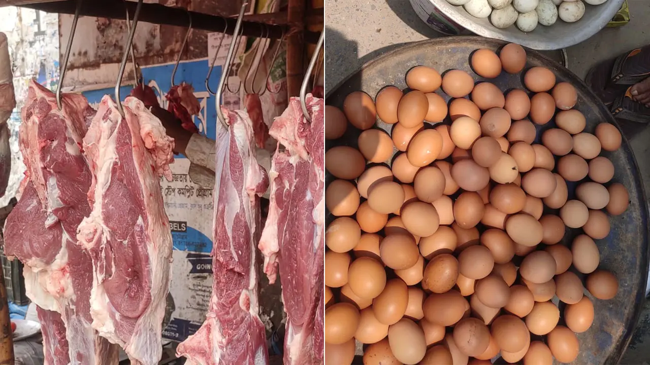 গরুর মাংস ৮০০, ডিমের ডজন ১৫০ টাকা
