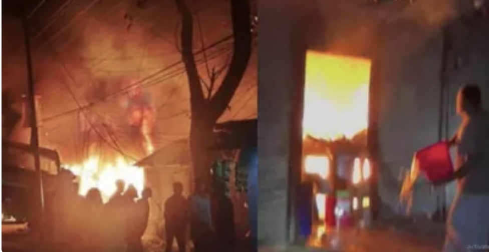 নড়াইলের লোহাগাড়ায় অগ্নিকাণ্ডে হার্ডওয়্যার ও ফার্নিচারের দোকানপুড়ে ১৩ লক্ষ টাকার ক্ষতি