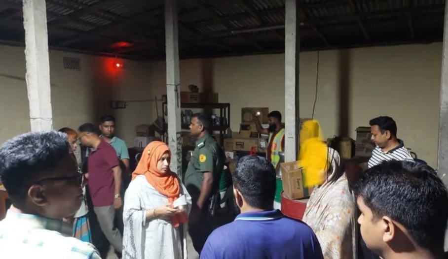 অভিযানে ফাঁস ডিজেল মজুতের কারসাজি