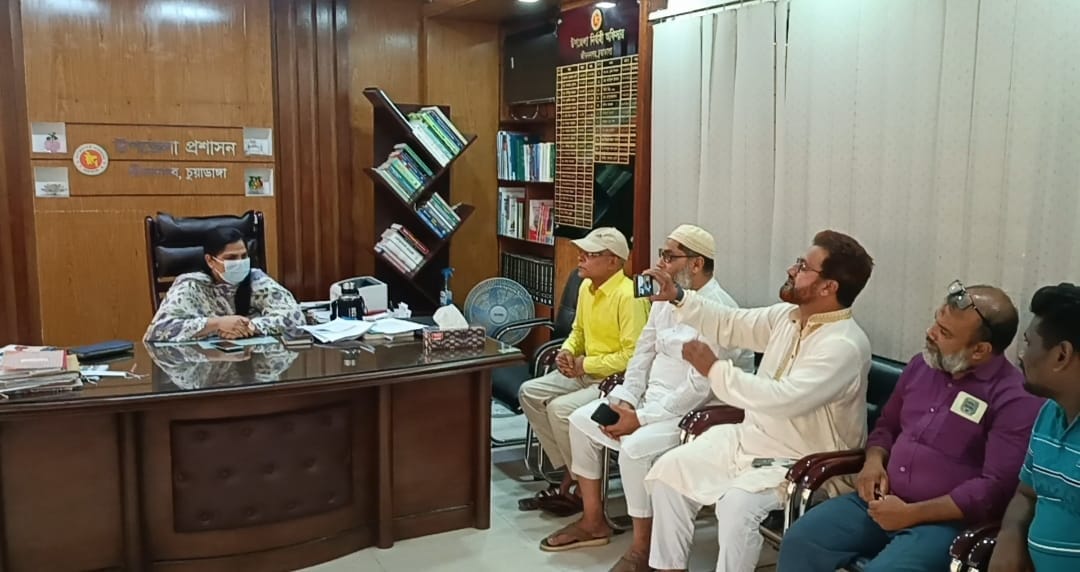 জীবননগরে নবাগত উপজেলা নির্বাহী কর্মকর্তার সাথে সাংবাদিকদের মতবিনিময় সভা