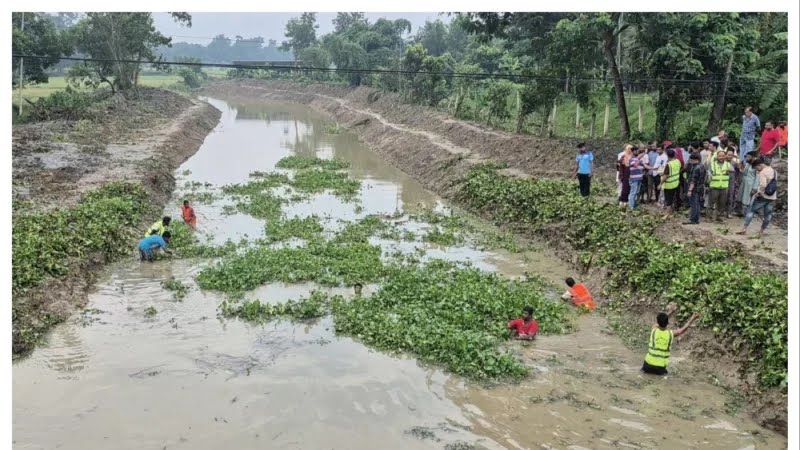 মোহাম্মদ আলী খাল পুনঃখননে  বদলে যাচ্ছে ফেনী শর্শদি
