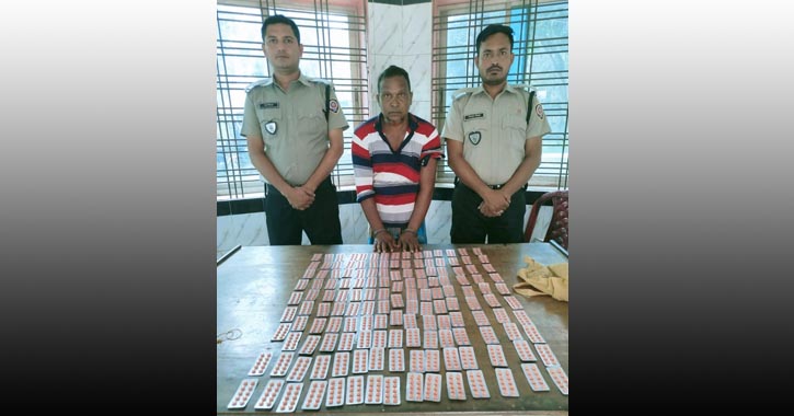বগুড়ায় ট্রাংকে মিলল ১৫০০ ট্যাপেন্টাডল