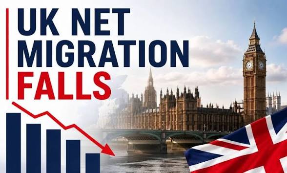 যুক্তরাজ্যে নেট মাইগ্রেশন অর্ধেকে হ্রাস: ওএনএস-এর নতুন প্রতিবেদন