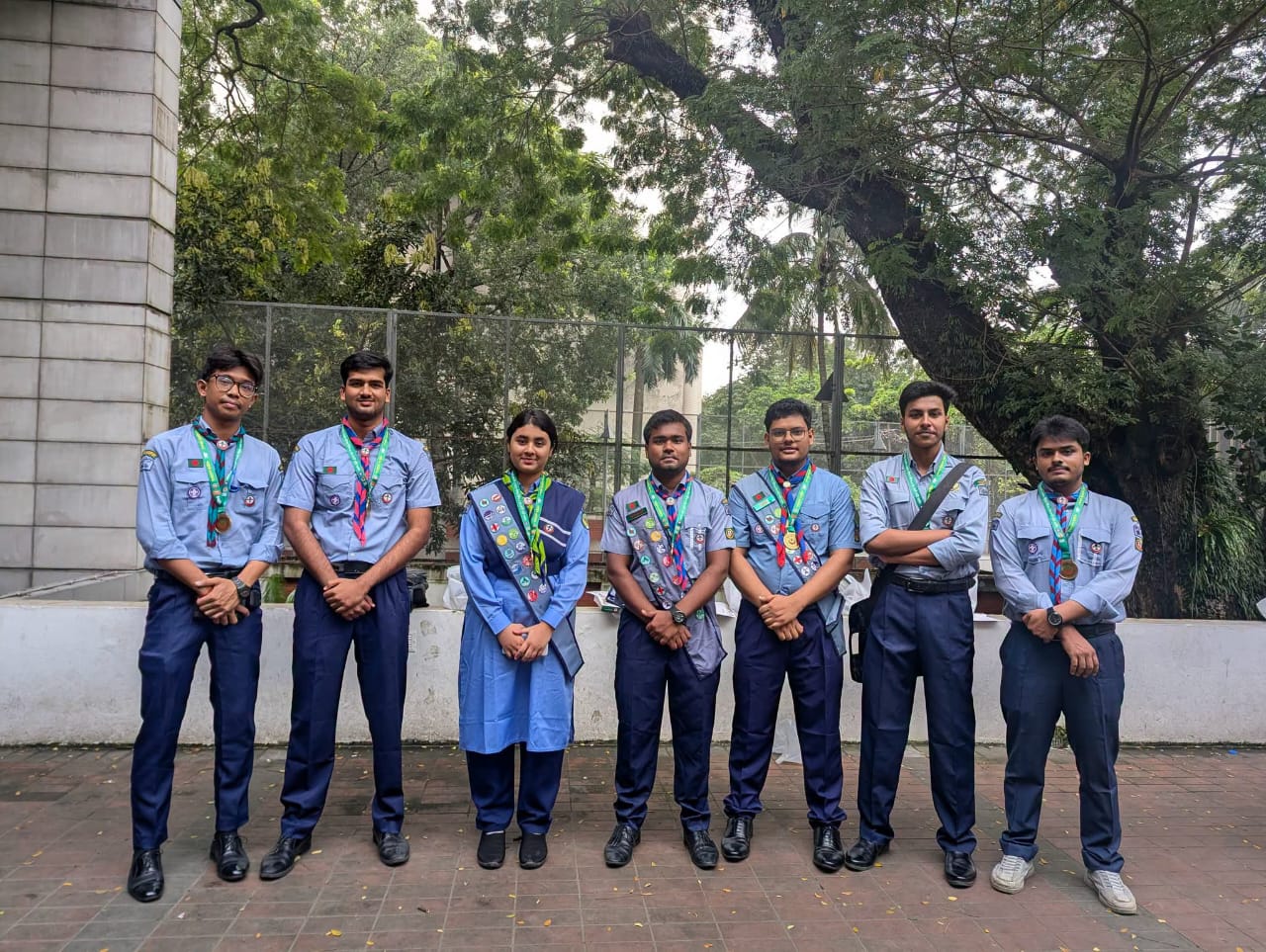 ঠাকুরগাঁওয়ের ৭ মেধাবী স্কাউট পেল সংবর্ধনা