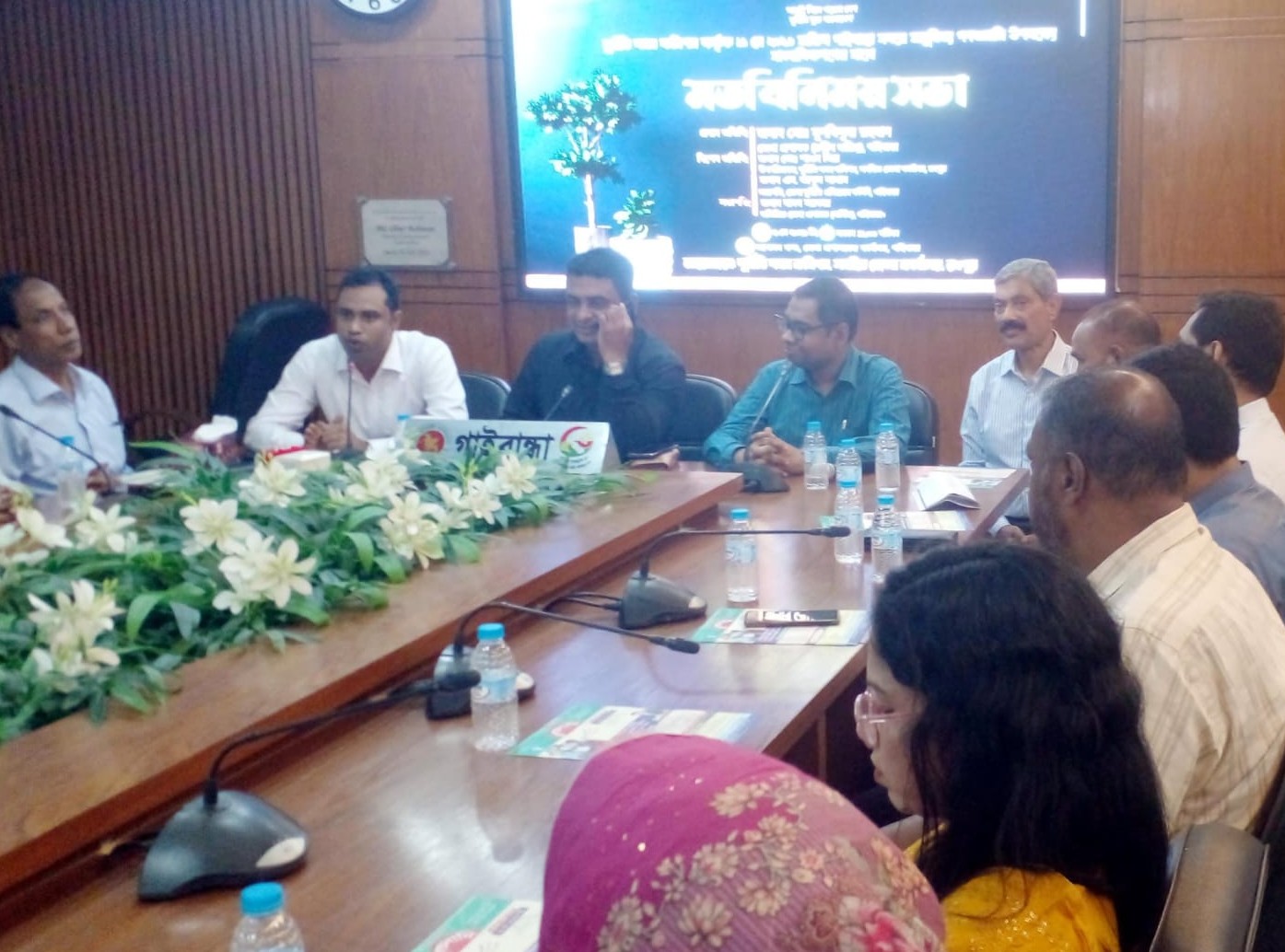 গাইবান্ধায় দুদকের গণশুনানি উপলক্ষে সাংবাদিকদের সাথে মতবিনিময়