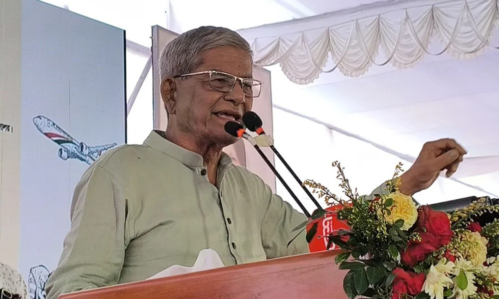 ধমক দেবেন না, উড়ে এসে জুড়ে বসিনি : মির্জা ফখরুল