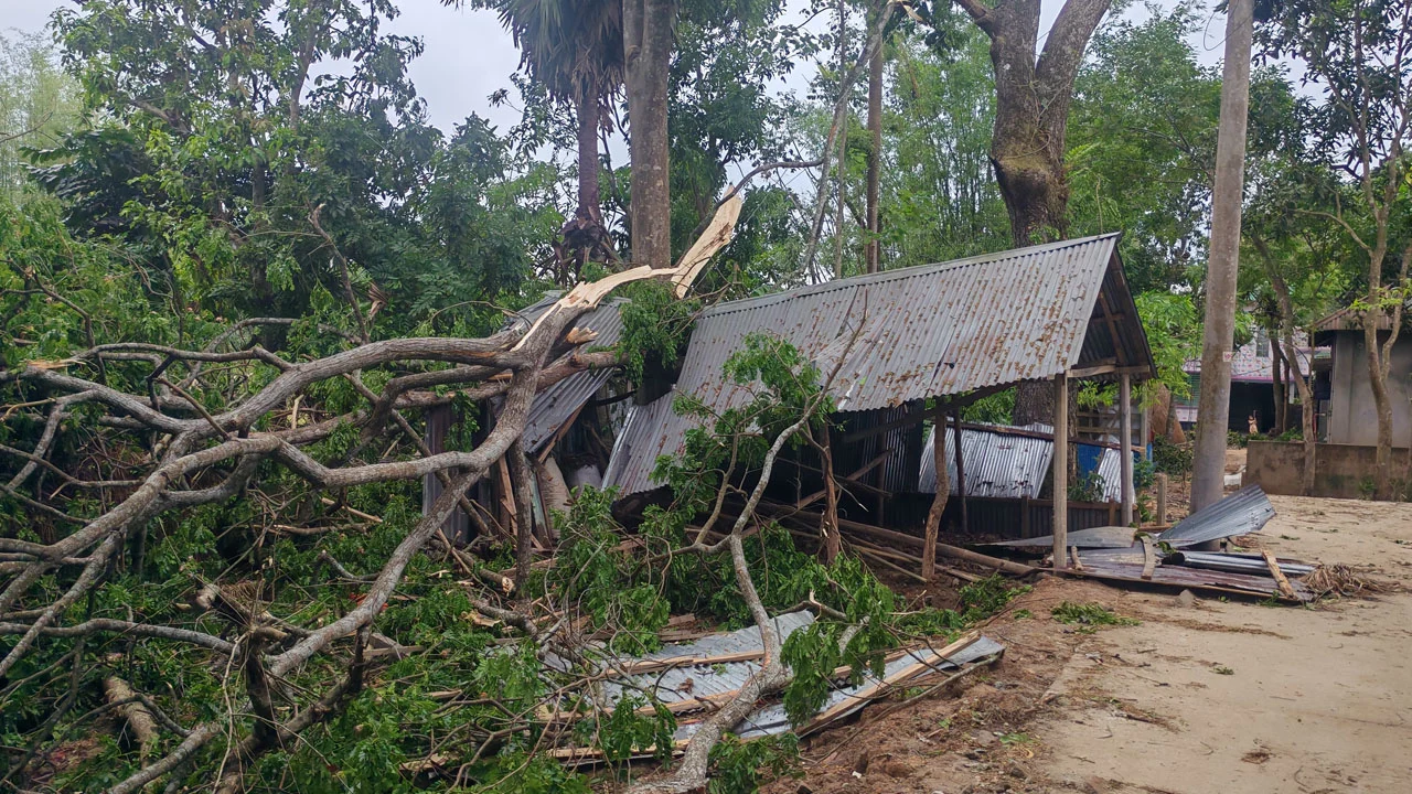 পরশুরামে কালবৈশাখীর তাণ্ডব: তিন দিনেও ফেরেনি বিদ্যুৎ, ভোগান্তিতে ৩৩ হাজার গ্রাহক