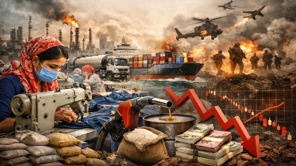 যুদ্ধের প্রভাবে অর্থনীতিতে নতুন অনিশ্চয়তা