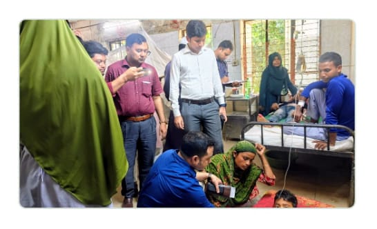 দুধ পান করে দেবীগঞ্জে ৩৬ শিক্ষার্থী অসুস্থ, হাসপাতালে ভর্তি