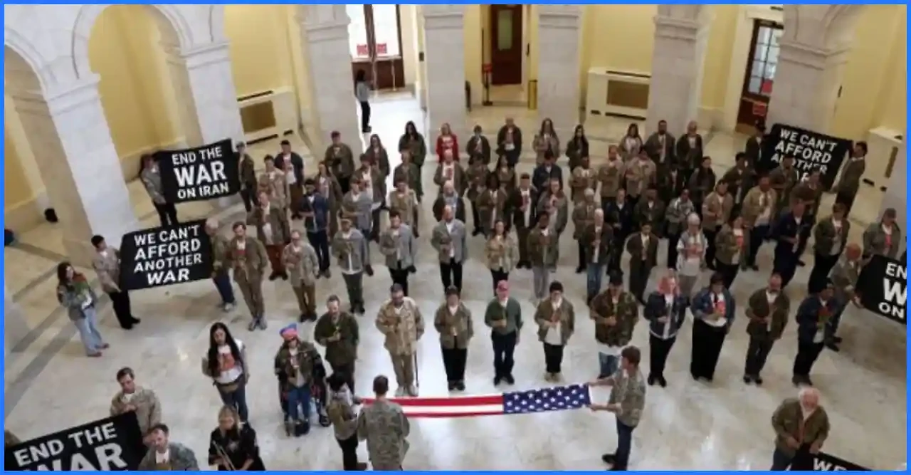 ইরান যুদ্ধের প্রতিবাদ করায় যুক্তরাষ্ট্রে ৬০ সাবেক সেনা গ্রেপ্তার