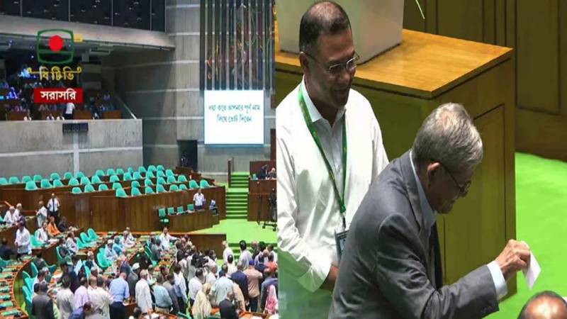 রাষ্ট্রপতি নির্বাচনে ভোট দিলেন মির্জা ফখরুল