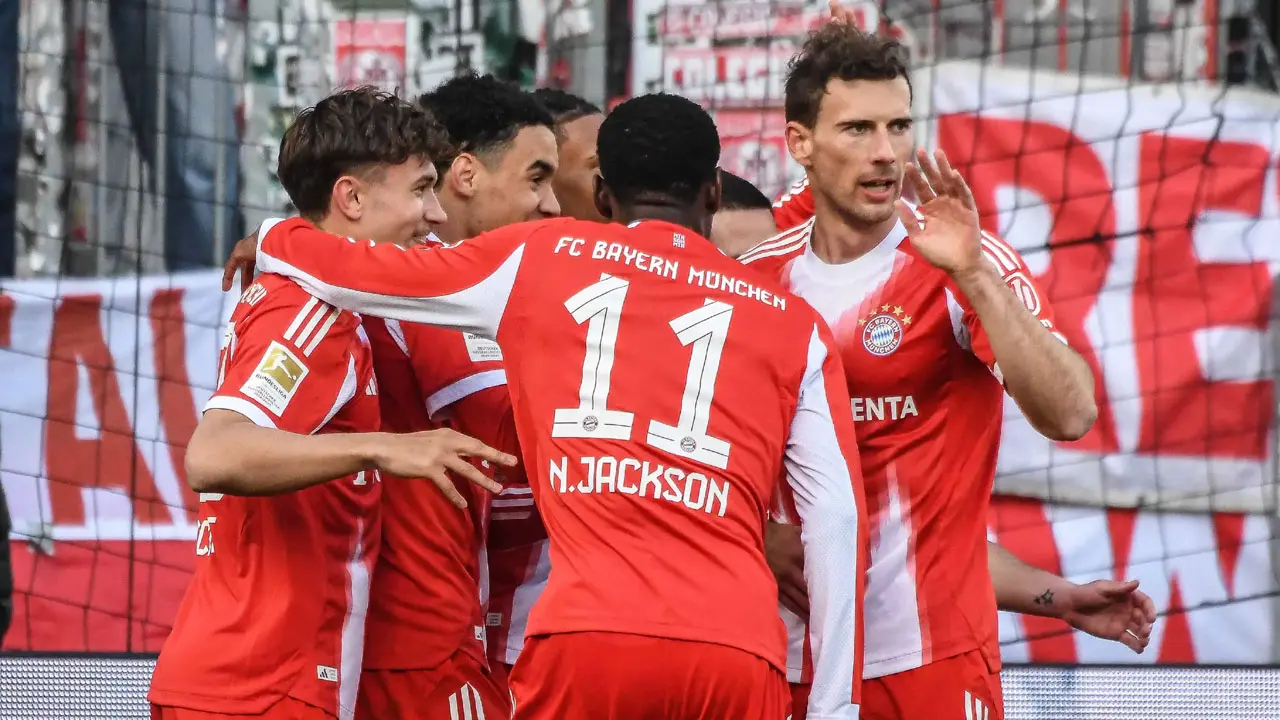 বুন্দেসলিগায় বায়ার্নের গোলের ইতিহাস