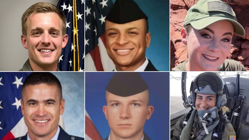 সামরিক বিমান বিধ্বস্তে নিহত ৬ সেনার পরিচয় প্রকাশ করল যুক্তরাষ্ট্র