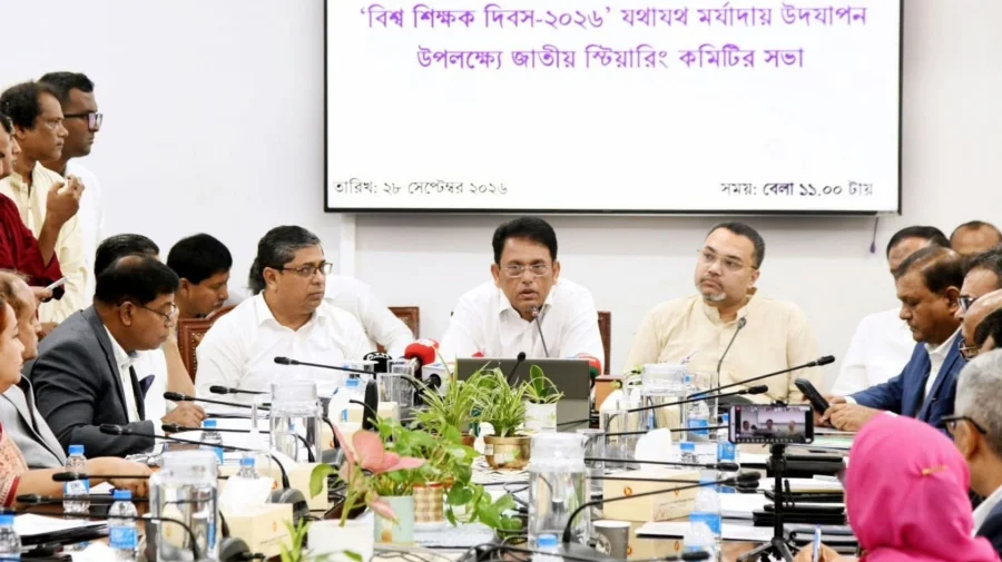বিশ্ব শিক্ষক দিবসে শ্রেষ্ঠ শিক্ষকদের পুরস্কার দেবেন প্রধানমন্ত্রী