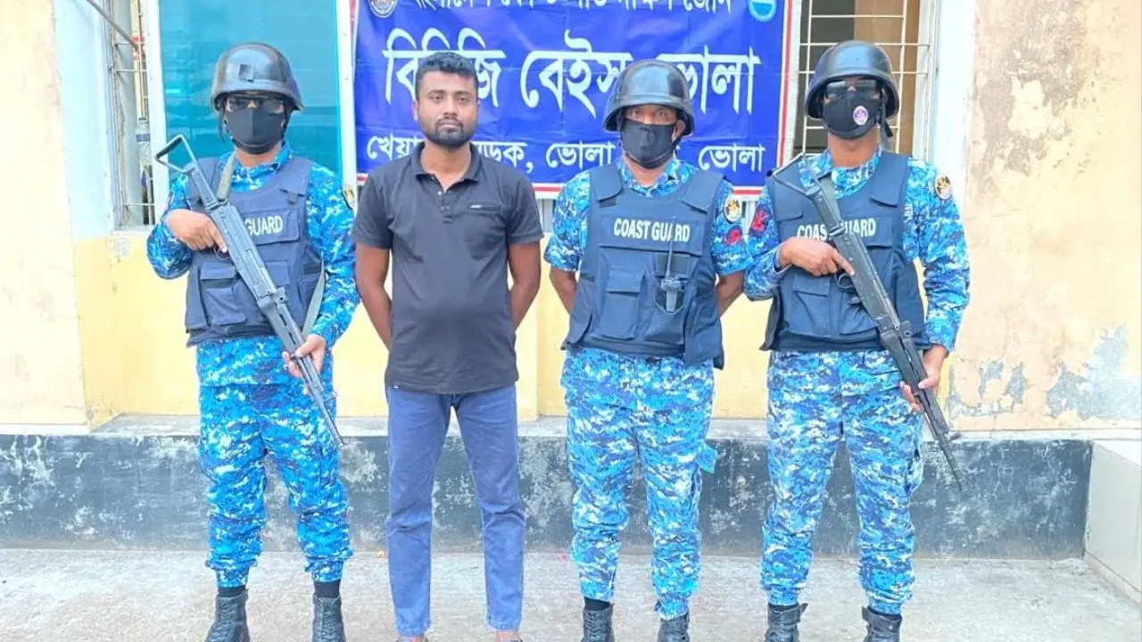 ভোলায় অবৈধ অনুপ্রবেশকারী ভারতীয় নাগরিক আটক