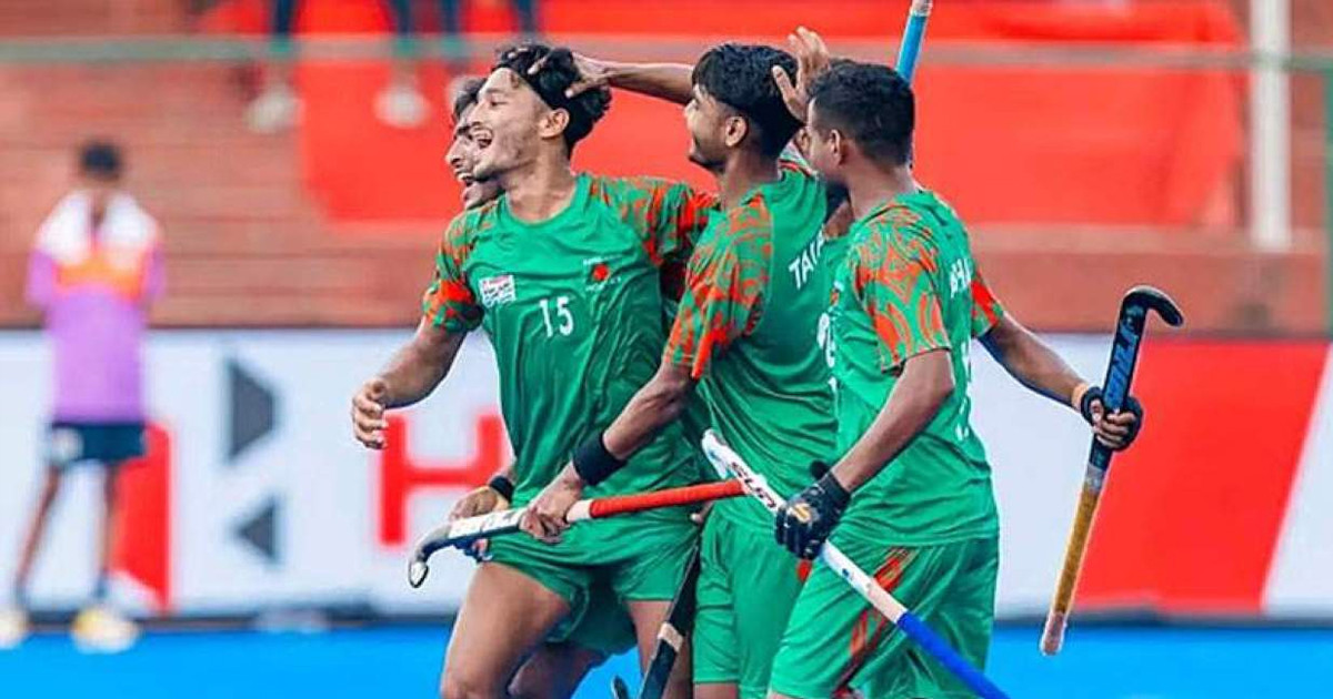 জয় দিয়ে এশিয়ান গেমস হকি বাছাইপর্ব শুরু করলো বাংলাদেশ