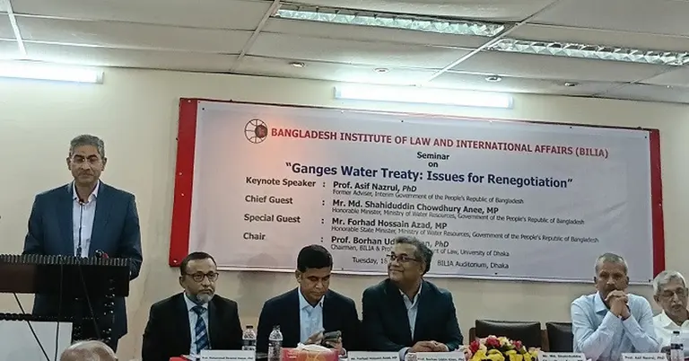 গঙ্গা চুক্তি নিয়ে জাতিসংঘে জোরালো বক্তব্য দেবেন প্রধানমন্ত্রী: পানিসম্পদমন্ত্রী
