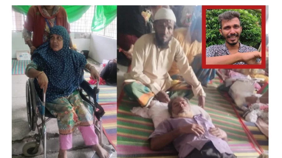 বাবা-মাকে পিটিয়ে হাসপাতালে, কান্নায় ভেঙে পড়লেন ছেলে