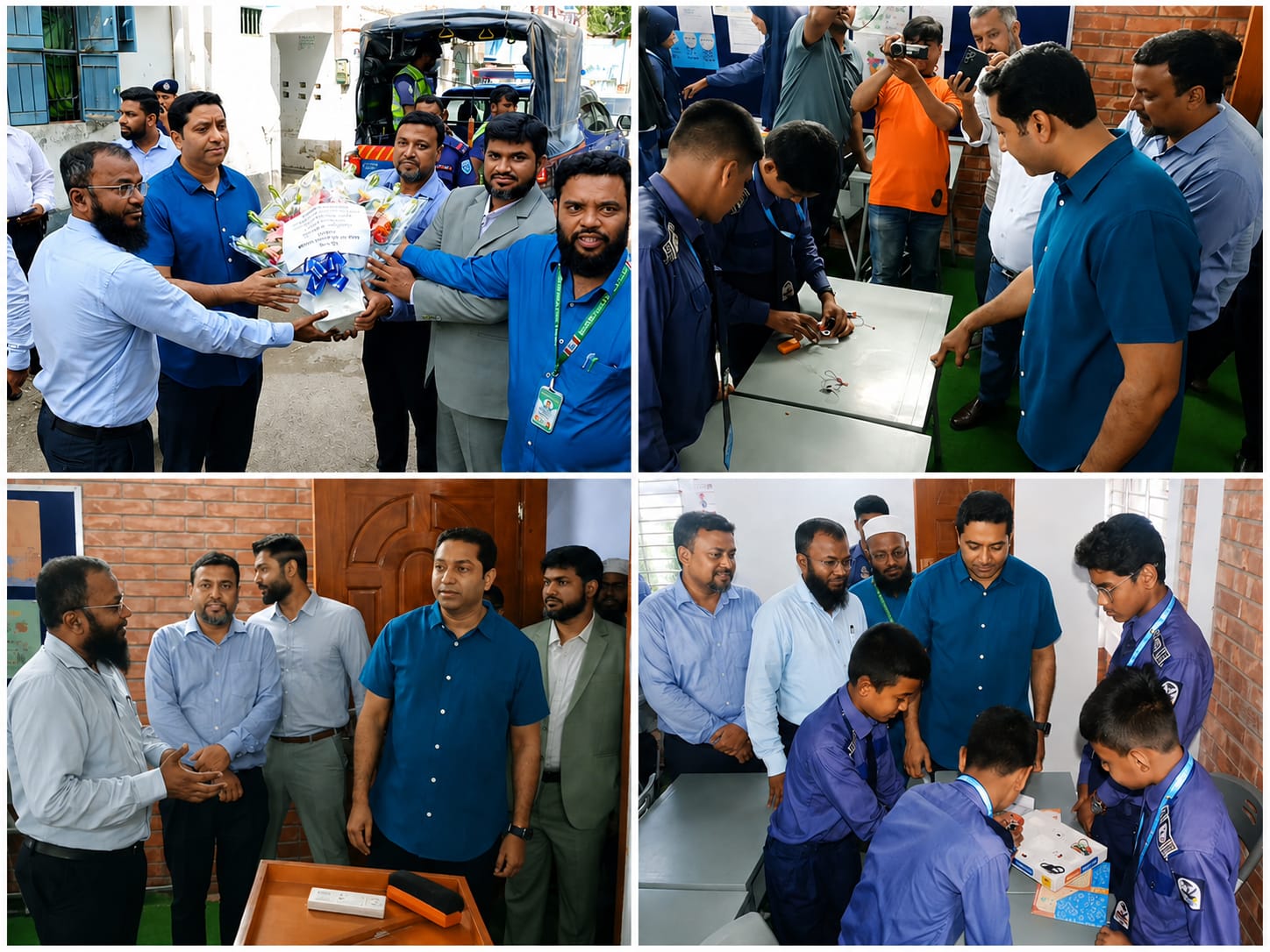 দিনাজপুরে ‘আমাদের পাঠশালা’য় আকস্মিক পরিদর্শনে প্রতিমন্ত্রী ববি হাজ্জাজ