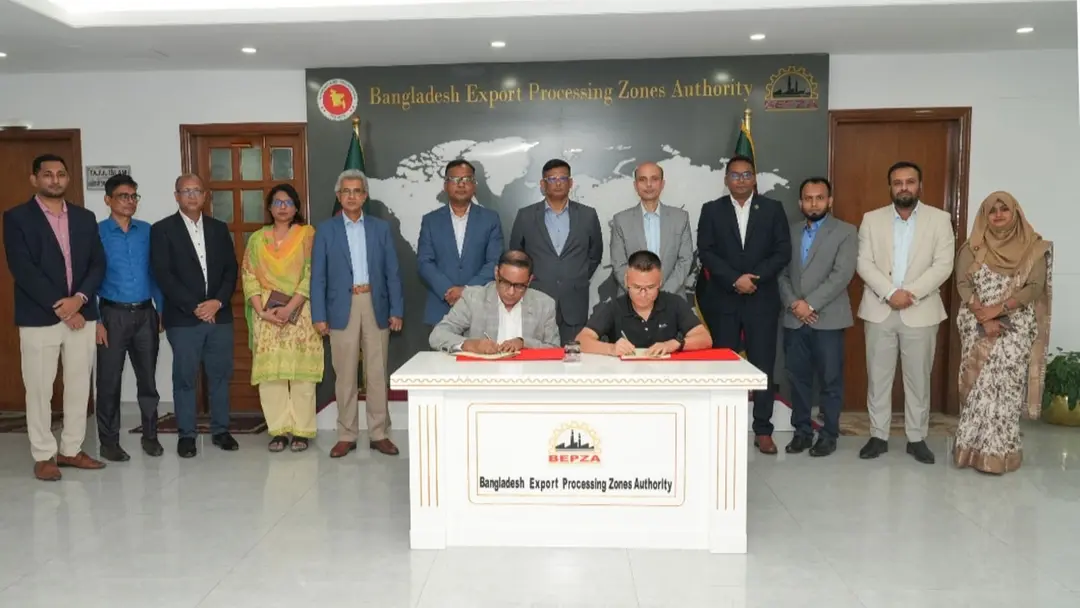 বেপজা অঞ্চলে তাঁবু ও ক্যাম্পিং পণ্য উৎপাদনে বিনিয়োগের চুক্তি