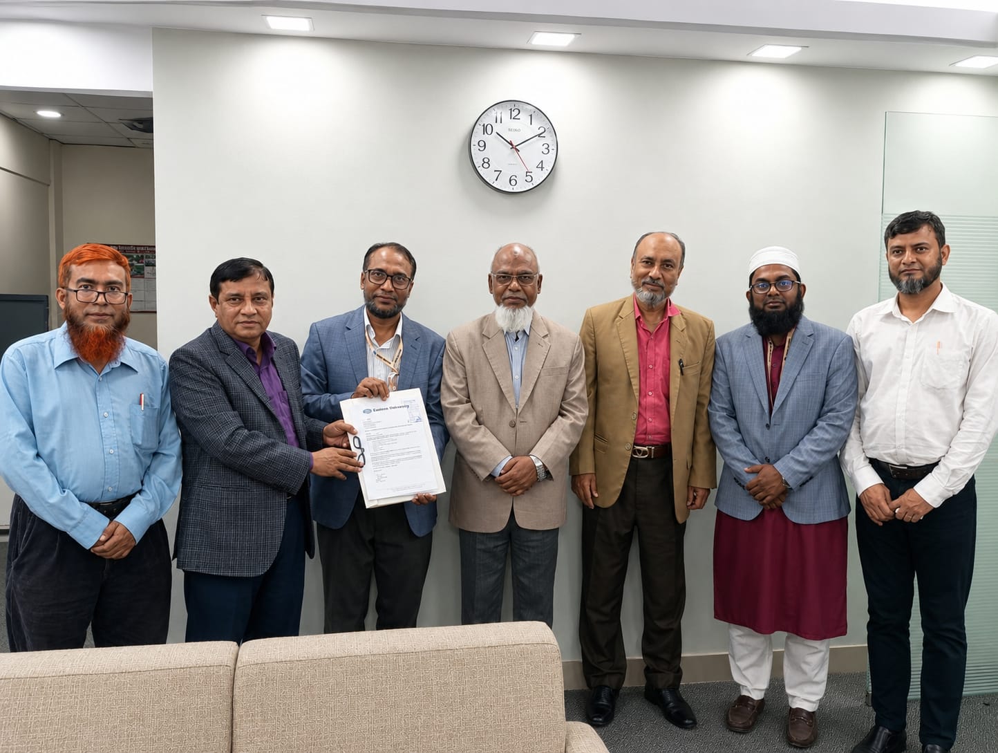 সাতটি একাডেমিক প্রোগ্রামের অ্যাক্রেডিটেশনের আবেদনপত্র বিএসি-তে জমা দিল ইস্টার্ন ইউনিভার্সিটি